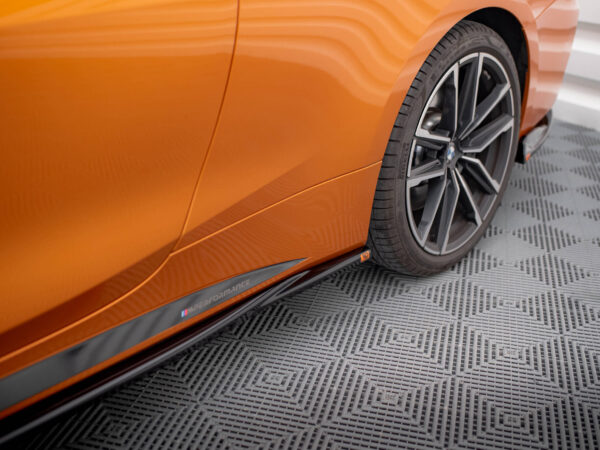 Pol po side skirts diffusers v 3 bmw 4 m pack m440i g22 g23 g22 facelift g23 facelift 13601 3