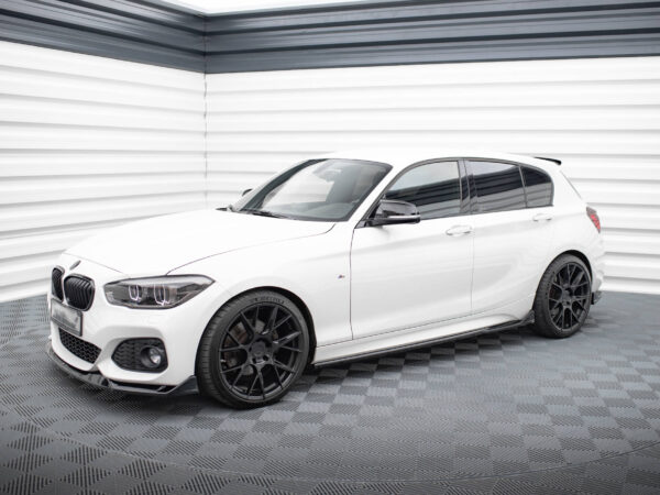 Alternative view of Maxton Design Gloss Black CSL Style Side Skirts V.3 For BMW 1 Series F20 F21 M140i M Sport LCI
