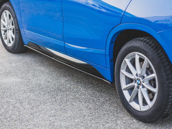 Pol po side skirts diffusers for bmw x2 f39 m pack 9289 8