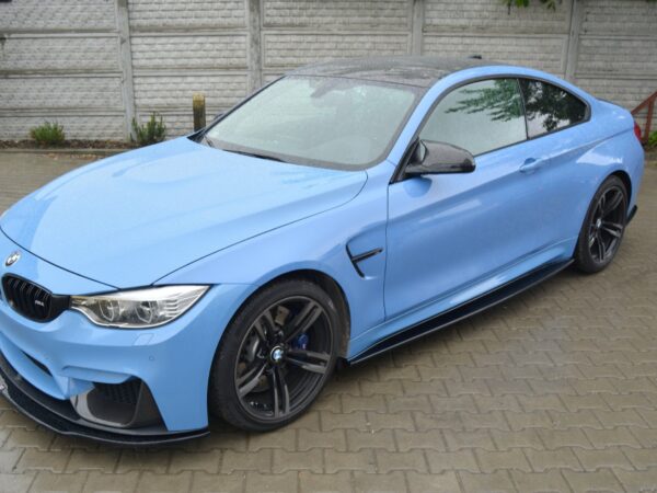 Alternative view of Maxton Design Gloss Black Side Skirts V.1 For BMW M4 F82