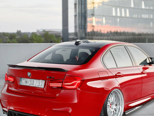 Alternative view of Maxton Design Gloss Black Spoiler For BMW M3 F80