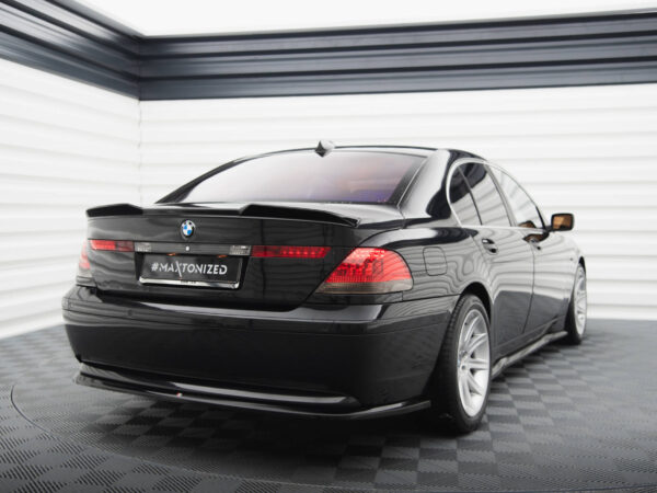 Alternative view of Maxton Design Gloss Black 3D Style Boot Spoiler For BMW 7 Series E65
