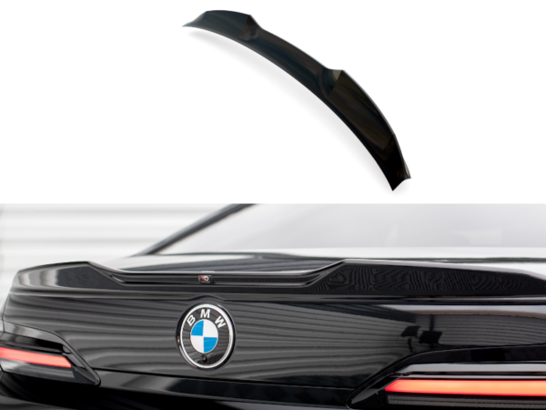Pol po spoiler cap 3d bmw 7 m pack m760e i7 m pack 7 standard g70 17886 2