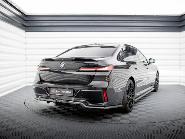 Alternative view of Maxton Design Gloss Black 3D Style Boot Spoiler For BMW 7 Series G70 i7 M760e M Sport