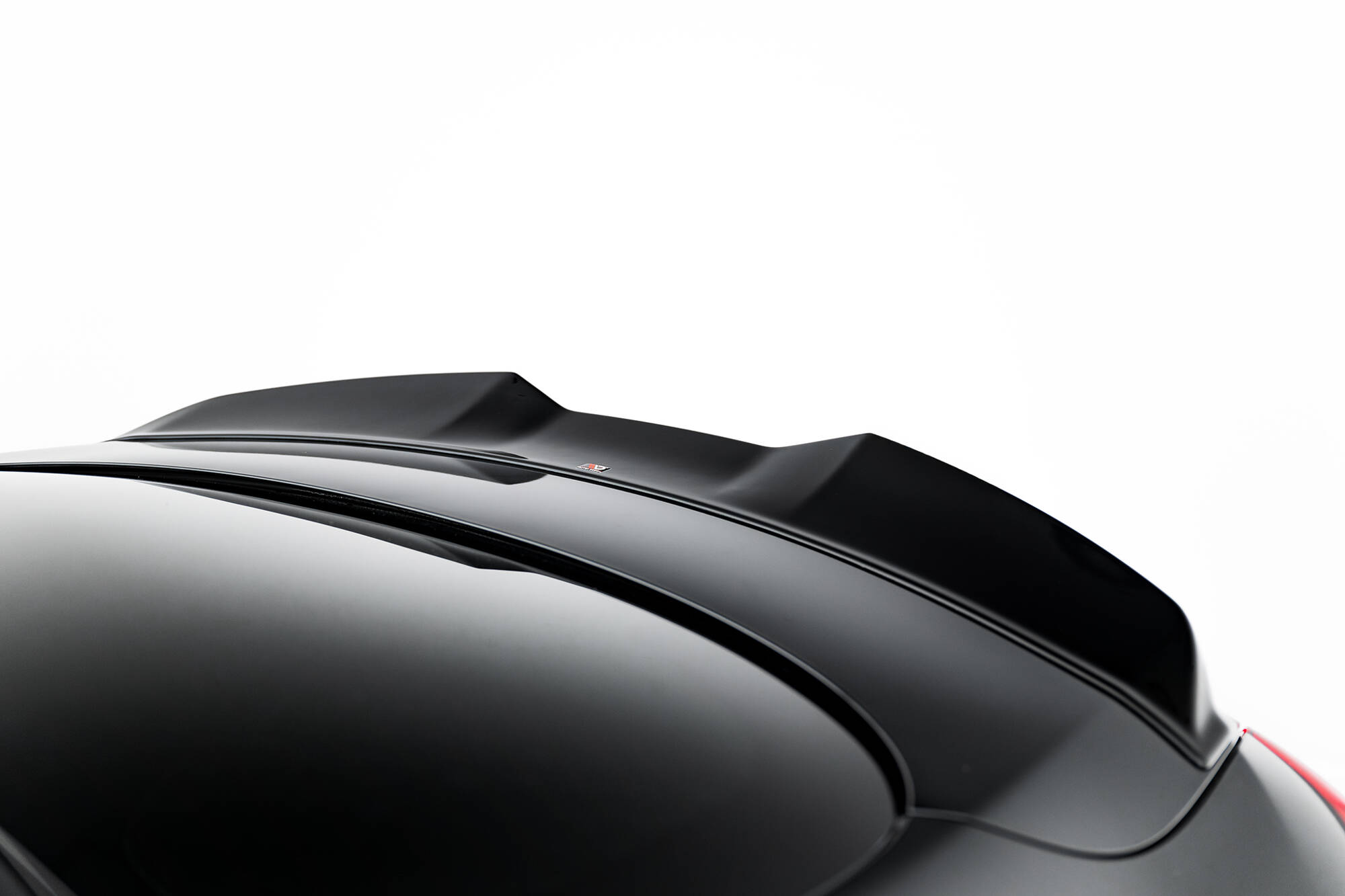 Maxton design gloss black boot spoiler 3d style for mercedes-benz amg cle53 c236 - image 4