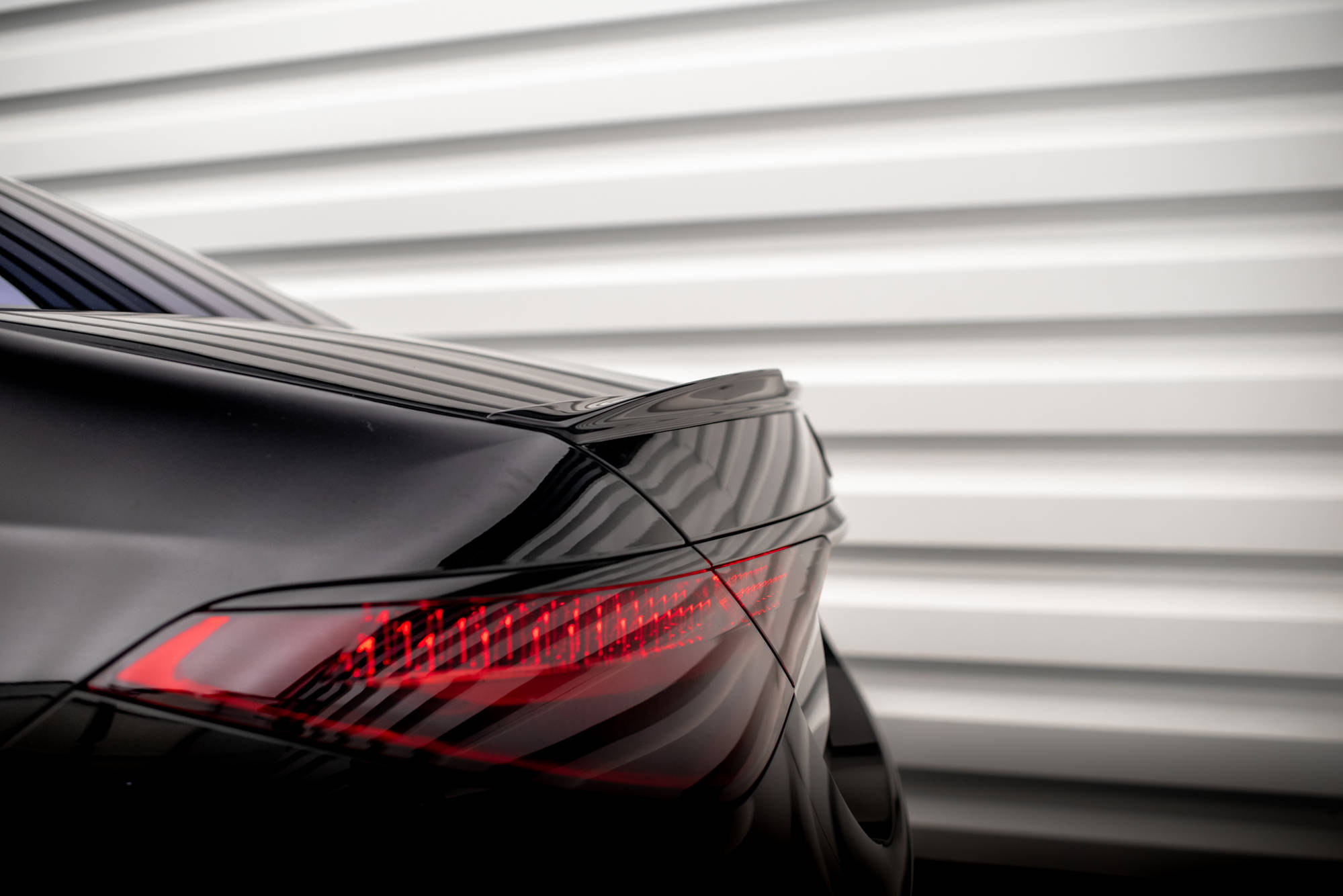 Maxton design gloss black 3d style boot spoiler for mercedes-benz amg w223 - image 5