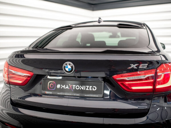 Pol po spoiler cap 3d v 1 bmw x6 f16 m pack x6 m f86 16435 6