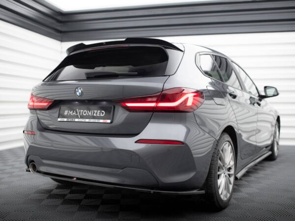 Alternative view of Maxton Design Gloss Black Roof Spoiler For BMW F40 M Sport