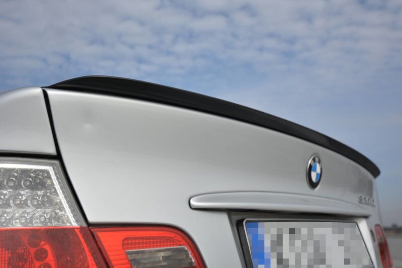 Maxton design gloss black boot spoiler for bmw 3 series e46 pre lci