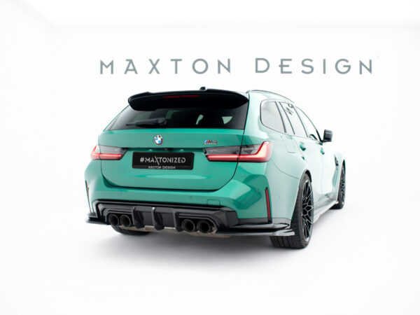 Alternative view of Maxton Design Gloss Black Roof Spoiler For BMW 3 Series M3 G21 G81 M340i M Sport