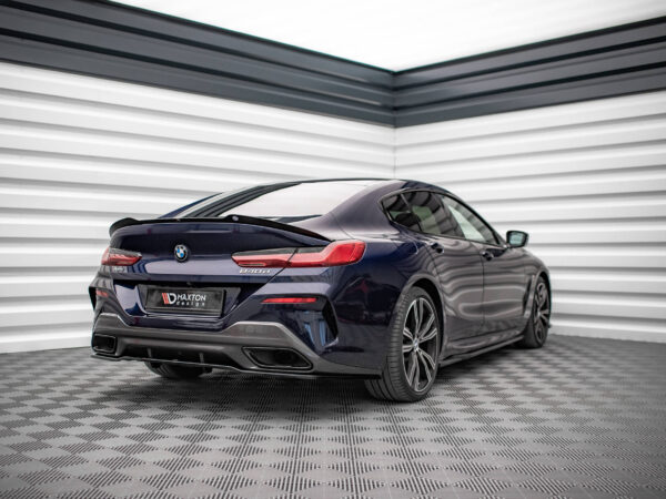 Alternative view of Maxton Design Gloss Black Boot Spoiler For BMW 8 Series G16 Gran Coupe M Sport