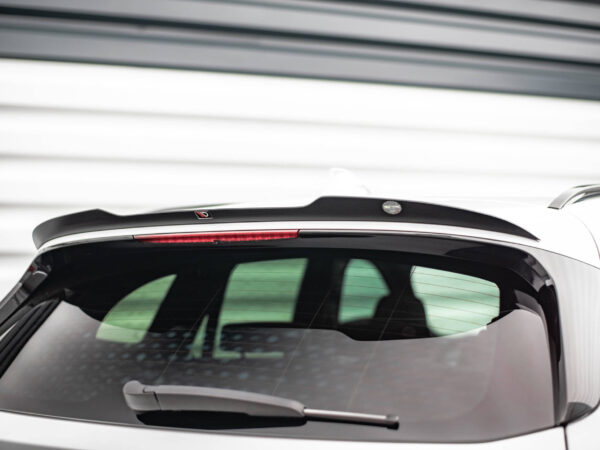 Alternative view of Maxton Design Gloss Black Roof Spoiler For BMW F48 X1 M Sport