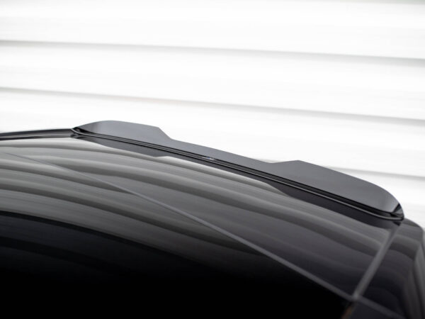 Alternative view of Maxton Design Gloss Black Roof Spoiler For BMW iX M Sport i20