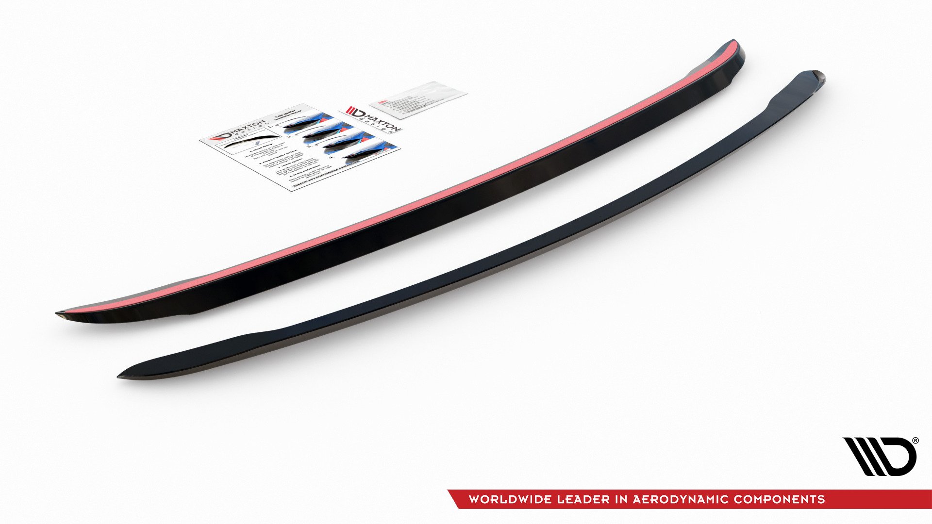 Maxton design gloss black boot spoiler for mercedes-benz amg gt63 x290 - image 5