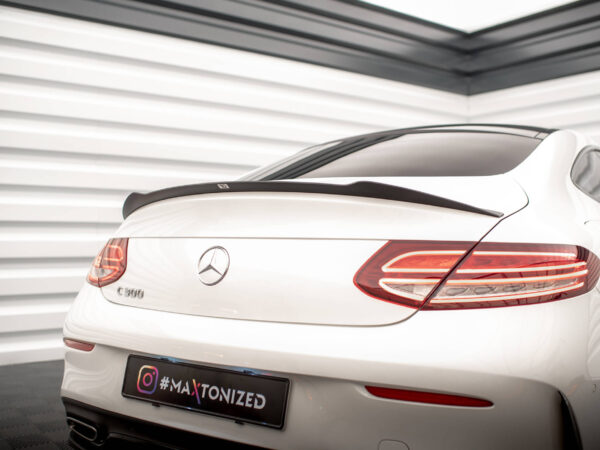 Pol po spoiler cap mercedes benz c coupe amg line c205 c205 facelift 7401 5