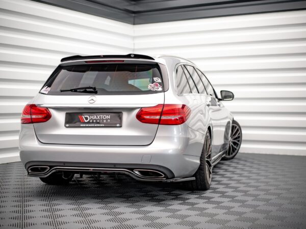 Alternative view of Maxton Design Gloss Black Roof Spoiler For Mercedes-Benz S205