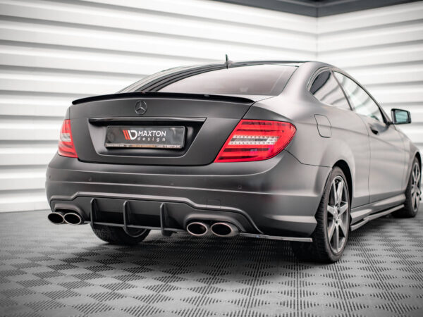 Pol po spoiler cap mercedes benz c sedan w204 c coupe c204 17423 6