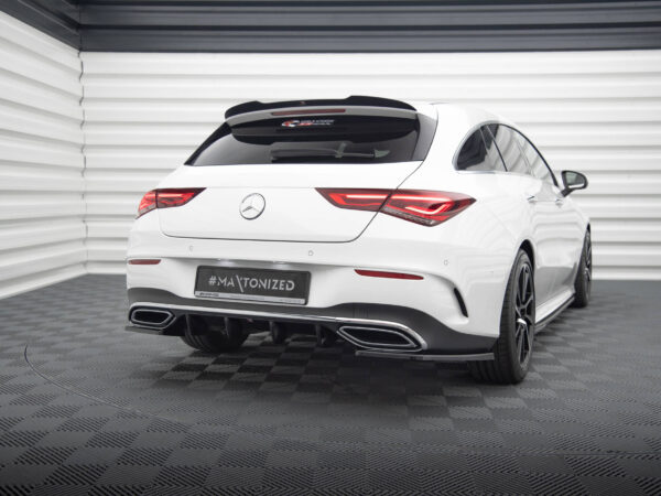 Alternative view of Maxton Design Gloss Black Roof Spoiler For Mercedes-Benz AMG X118 Shooting Brake
