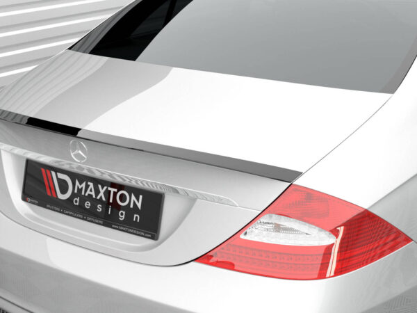 Alternative view of Maxton Design Gloss Black Boot Spoiler For Mercedes-Benz C219