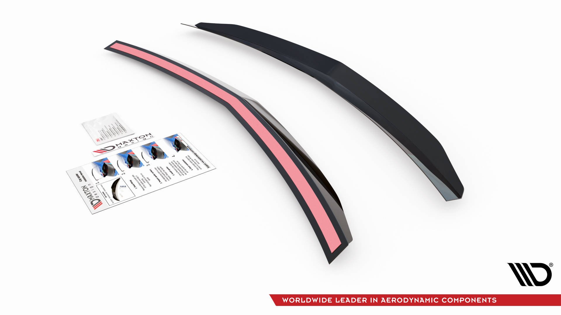 Maxton design gloss black boot spoiler for mercedes-benz amg e63 w212 lci - image 8