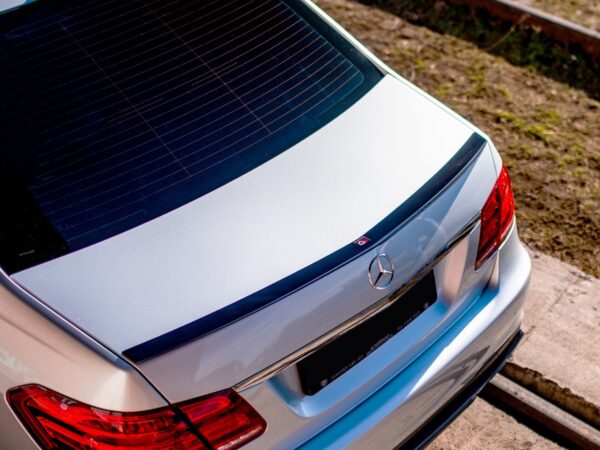 Pol po spoiler cap mercedes benz e63 amg amg line standard sedan w212 facelift 11692 5