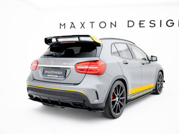 Alternative view of Maxton Design Gloss Black Roof Spoiler For Mercedes-Benz AMG GLA45 X156