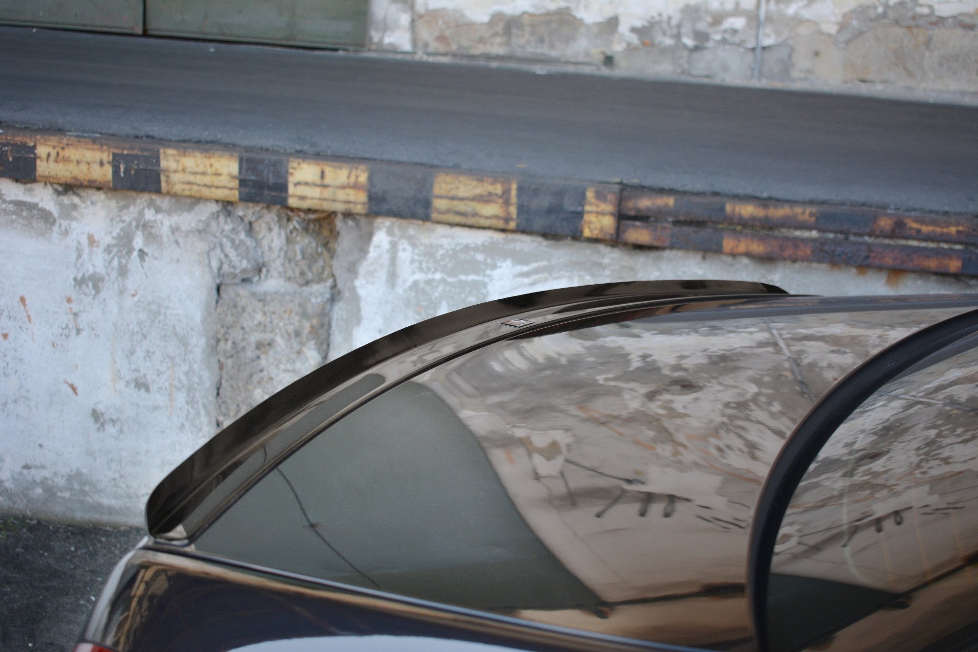 Maxton design gloss black boot spoiler for mercedes-benz s-class w222 - image 2