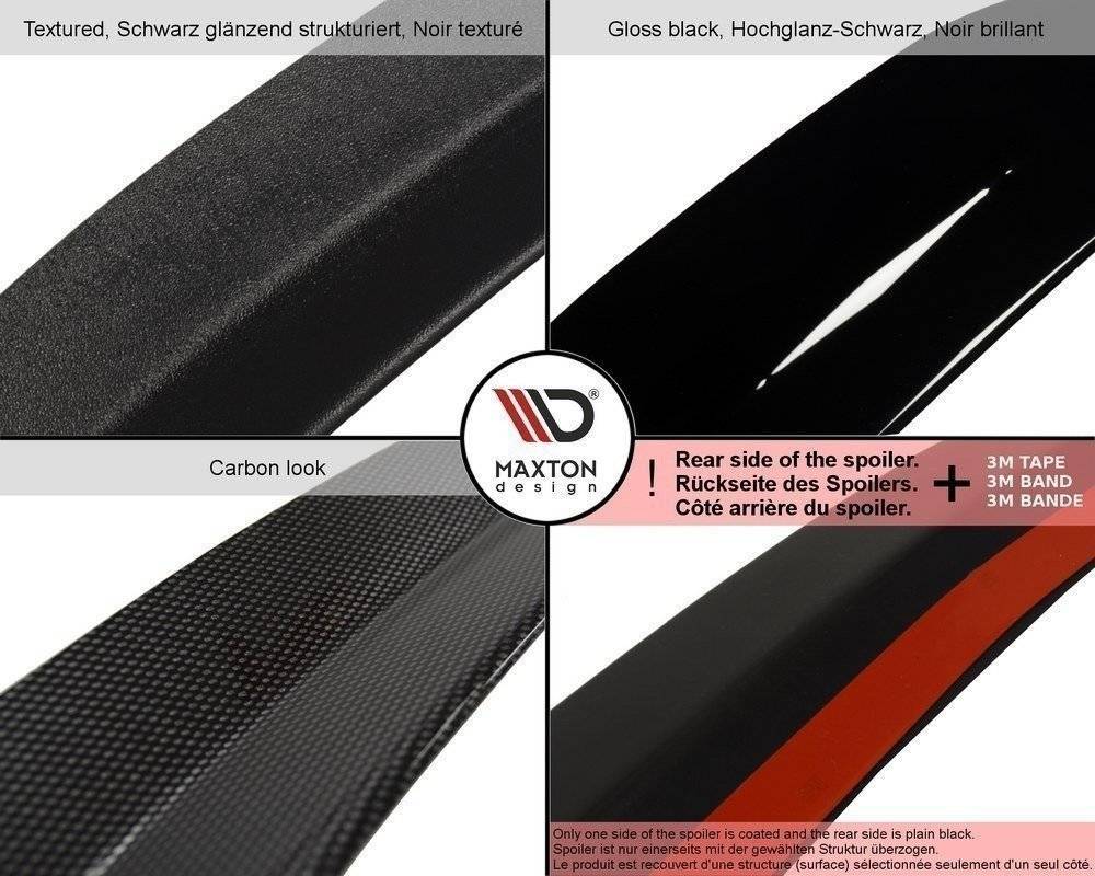 Maxton design gloss black boot spoiler for porsche panamera 970 - image 10