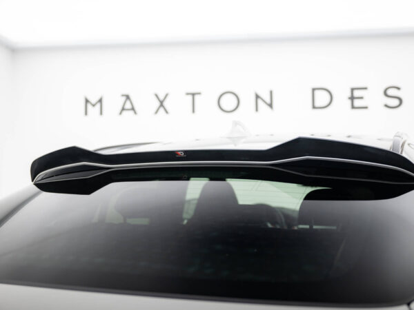 Alternative view of Maxton Design Gloss Black Roof Spoiler For BMW X4 G02 X4M F98 M Sport