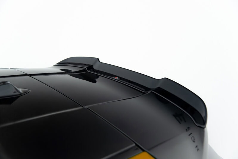 Maxton design gloss black roof spoiler v. 1 for bmw 1 f70 m sport - image 5