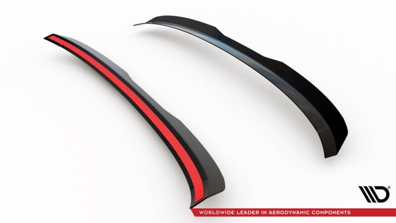 Maxton design gloss black roof spoiler v. 1 for bmw 1 series f20 f21 m140i m sport lci