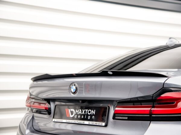 Alternative view of Maxton Design Gloss Black Boot Spoiler V.2 For BMW 5 Series G30