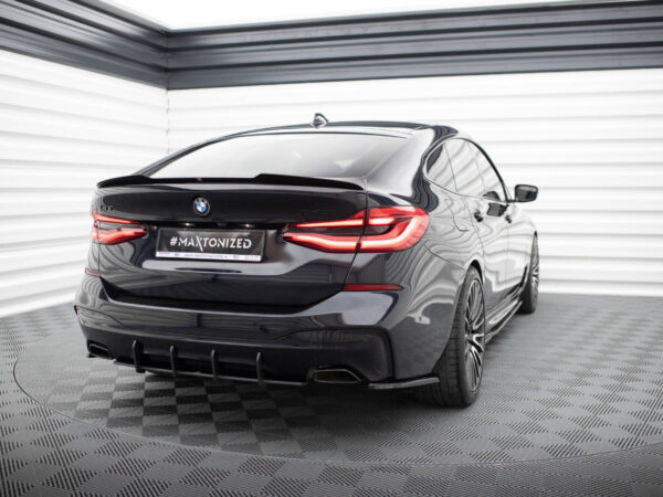 Alternative view of Maxton Design Gloss Black Boot Spoiler For BMW 6 Series G32 GT M Sport