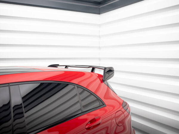 Alternative view of Maxton Design Gloss Black Spoiler Side Extensions For Mercedes-Benz AMG W176 LCI