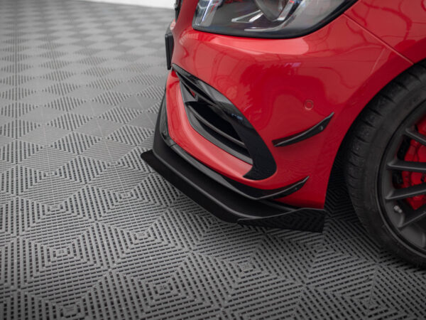 Pol po street pro front splitter flaps mercedes benz a 45 amg aero w176 facelift 19861 8