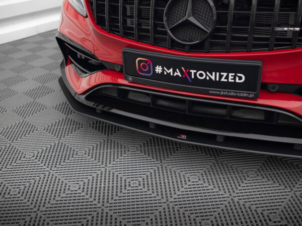 Pol po street pro front splitter mercedes benz a 45 amg aero w176 facelift 19858 3