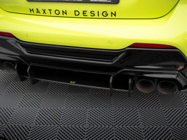 Alternative view of Maxton Design Matte Black Street Pro Style Rear Diffuser V.3 For BMW F40 M135i M Sport
