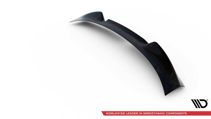 Maxton design gloss black lower boot spoiler for bmw f40 m sport m135i
