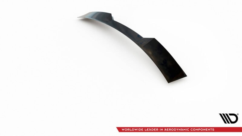 Maxton design gloss black roof spoiler for bmw 2 series g42 m2 g87