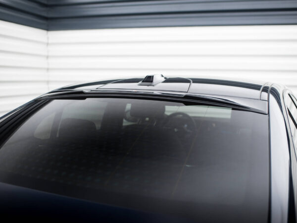 Alternative view of Maxton Design Gloss Black Roof Spoiler For BMW 5 Series G60 i5 M Sport