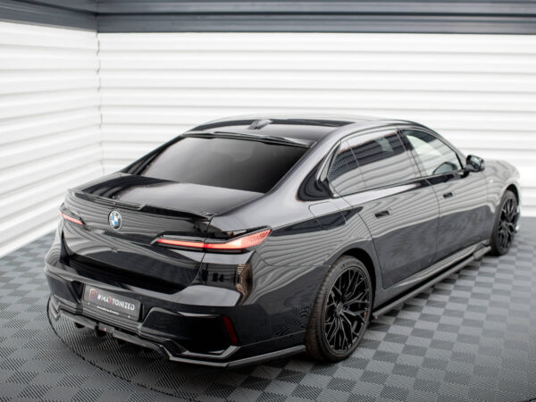 Alternative view of Maxton Design Gloss Black Roof Spoiler For BMW 7 Series G70