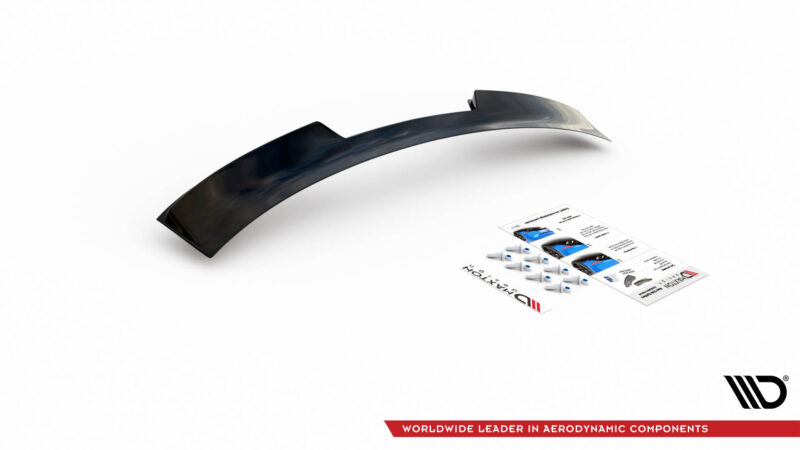 Maxton design gloss black roof spoiler for bmw m2 f87