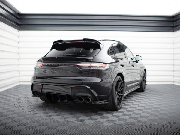 Alternative view of Maxton Design Gloss Black 3D Style Upper Roof Spoiler For Porsche Macan 95B GTS MK1 Facelift