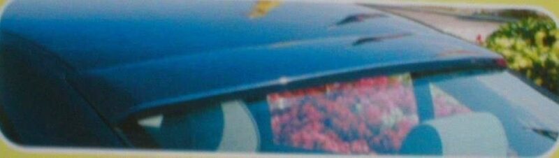 Maxton design gloss black roof spoiler for bmw 5 series e39