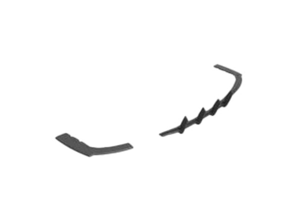 Maxton Design Matte Black Street Pro Style Rear Diffuser For BMW F22 M Sport