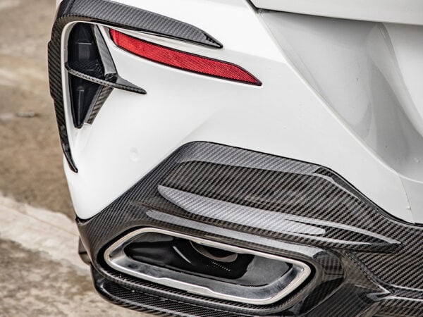 Alternative view of SOOQOO BMW 8 Series G14 G15 G16 Prepreg CARBON FIBRE Rear Inner Bumper Trims