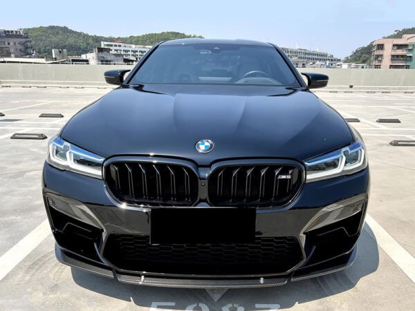 Alternative view of BMW 5 Series G30 G31 LCI M Sport VAD Prepreg CARBON FIBRE Front Splitter