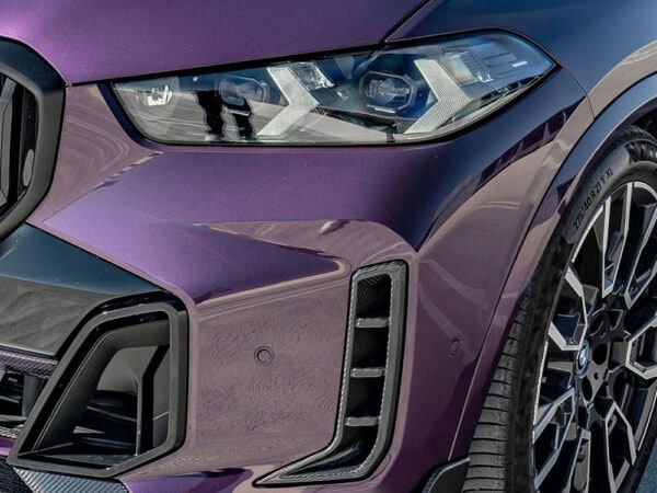 Alternative view of BMW G05 X5 LCI Prepreg Performance Style CARBON FIBRE Front Bumper Corner Trims