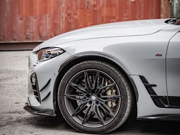 Alternative view of BMW 4 Series G26 Gran Coupe Wheel Arch Trim Extensions