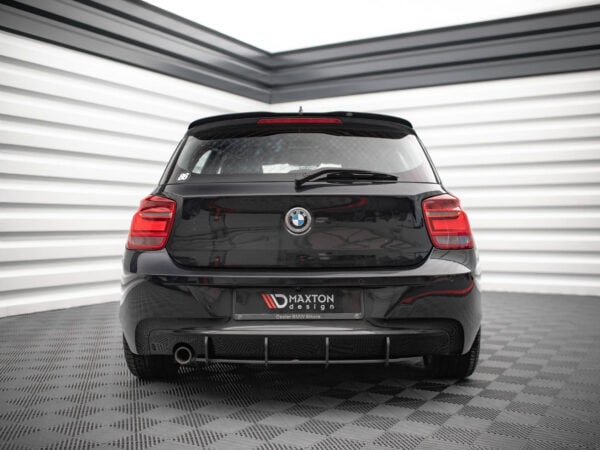 Alternative view of Maxton Design Gloss Black Street Pro Style Rear Diffuser For BMW F20 F21